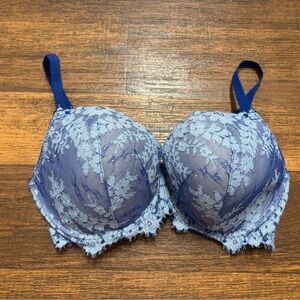 Victoria's Secret Blue Lace Bra